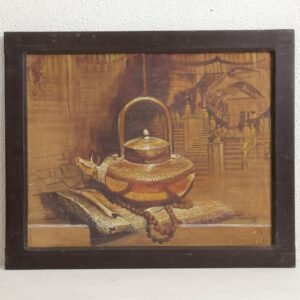 Vintage Indian Teapot Wall Art