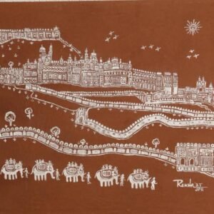 Amer Fort Serpentine Art