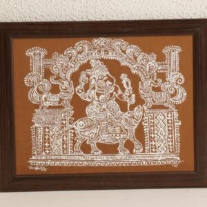 Lord Ganesha – Traditional Folk Art Painting