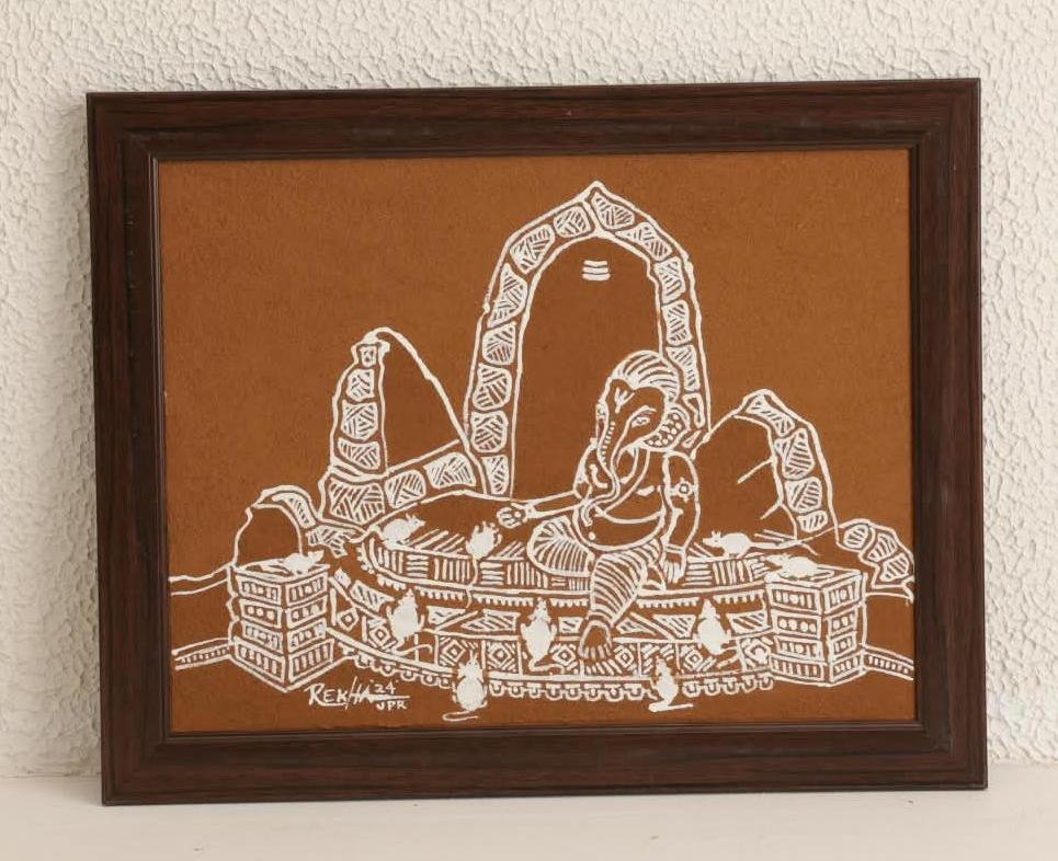 Bal Ganesh Ki Athkheliyan – Traditional Indian Folk Art