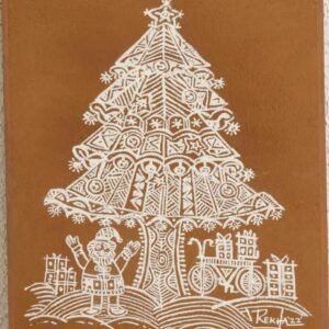 Rajasthani Folk Christmas Tree – A Celebration of Joy