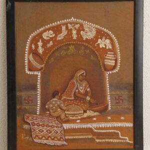 Rajasthani Folk Life – Mother and Child